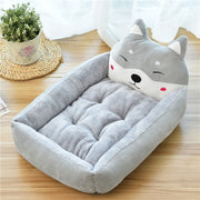 Large Pet Cat Dog Bed 7Colors Warm Cozy Dog House Soft Fleece Nest Dog Baskets