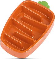 Slow Feeder Dog Bowl, Dog Food Bowl For Small & Medium-Sized Dogs, Carrot Design Dog Bowls,Non-Slip Dog Slow Feeder Bowls, Pet Slow Feeder Bowl For Dry Wet Food