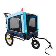 Outdoor Heavy Duty Foldable Utility Pet Stroller Dog Carriers Bicycle Trailer