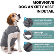 Pet Vest Dog Anxiety Relief Clothing Puppy Clothing With Shock Protection Features