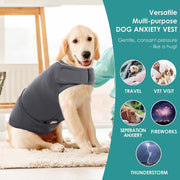 Pet Vest Dog Anxiety Relief Clothing Puppy Clothing With Shock Protection Features